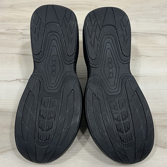 Topo Fli-Lyte 6 Mens Sz 7.5 Shoes Gray Black Road Race Running Trainer 3mm Drop - Picture 7 of 9